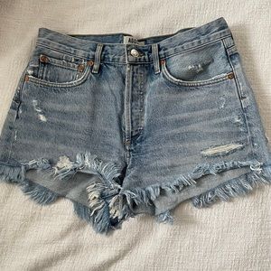 Agolde Jean Shorts- Parker Vintage Cut Off